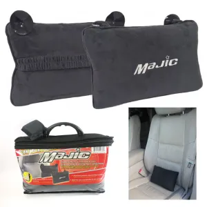 1 Car Seat Headrest Pillow Neck Head Rest Soft Foam Support Comfortable Cushion