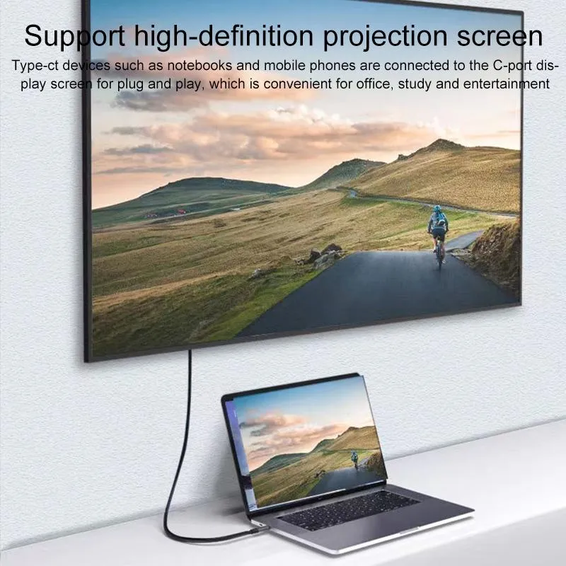 1m Usb-c Stereo Curved Extension Cable for Steam Deck