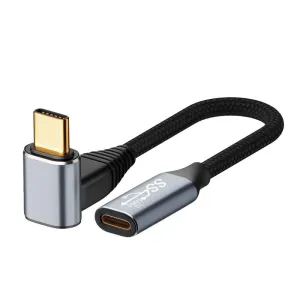 1m Usb-c Stereo Curved Extension Cable for Steam Deck