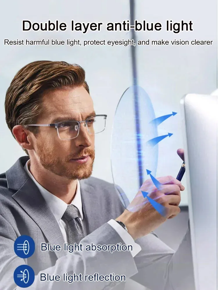 2025 Hot Sale Ultra Light Anti Blue Presbyopic Glasses