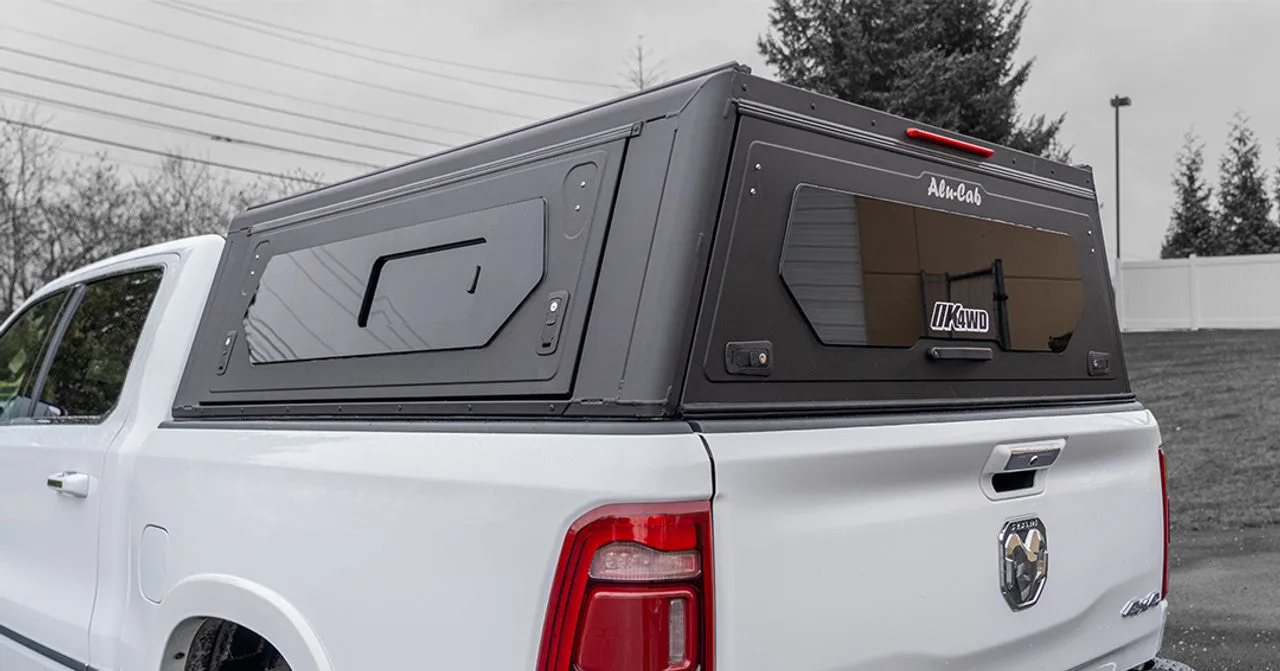 ALU-CAB CONTOUR CANOPY RAM 1500 5.5' (2009 ) BLACK -  WITH WINDOWS