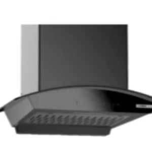 Bosch DWA68IJ60I Glass Kitchen Chimney (Touch Control Black)