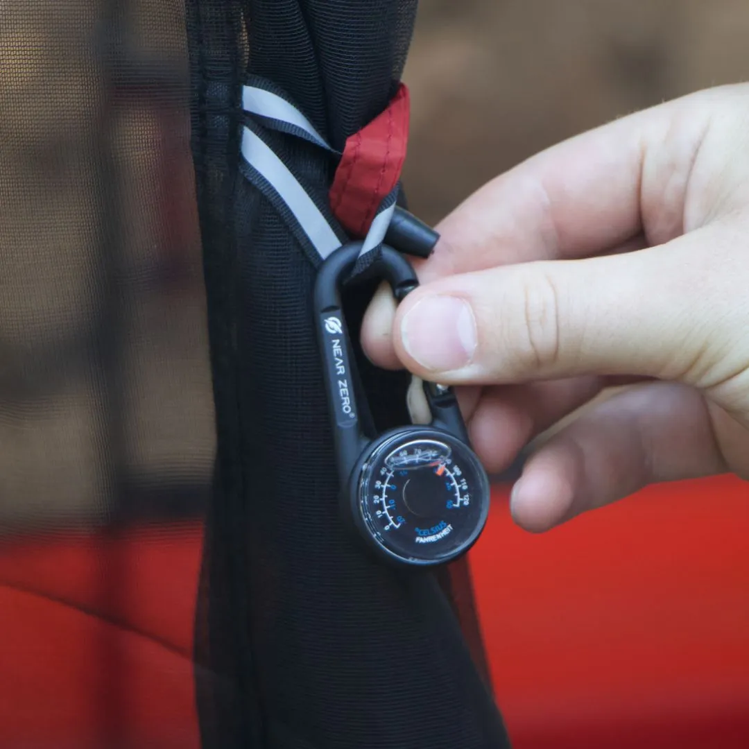 Compass / Thermometer Carabiner