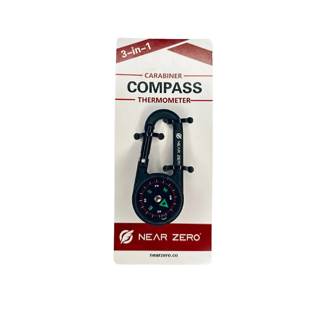 Compass / Thermometer Carabiner