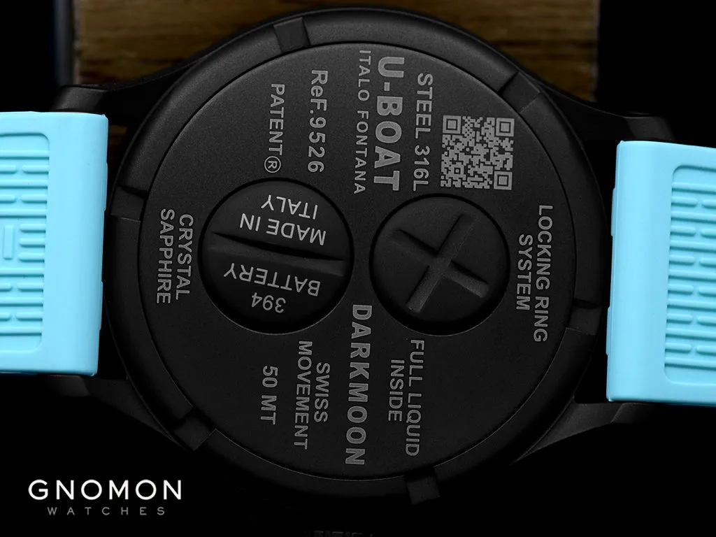 Darkmoon 44mm BK Aquamarine PVD Ref. 9526