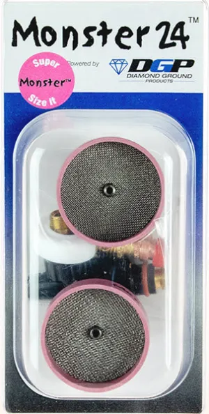 Diamond Ground Monster 24 TIG Nozzle Kit MN24-2-332D