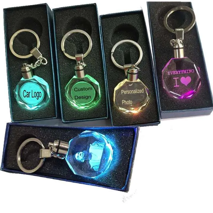 Hotsale Giveaway Gift Cheap the Led-سلسلة مفاتيح مزودة