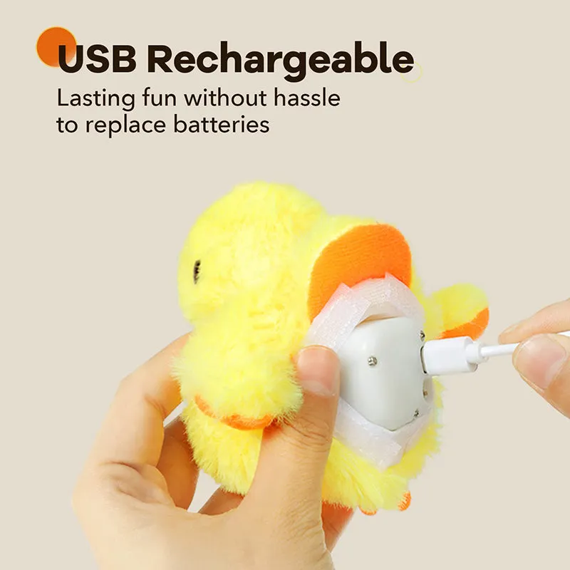 Interactive Plush Duck Toy