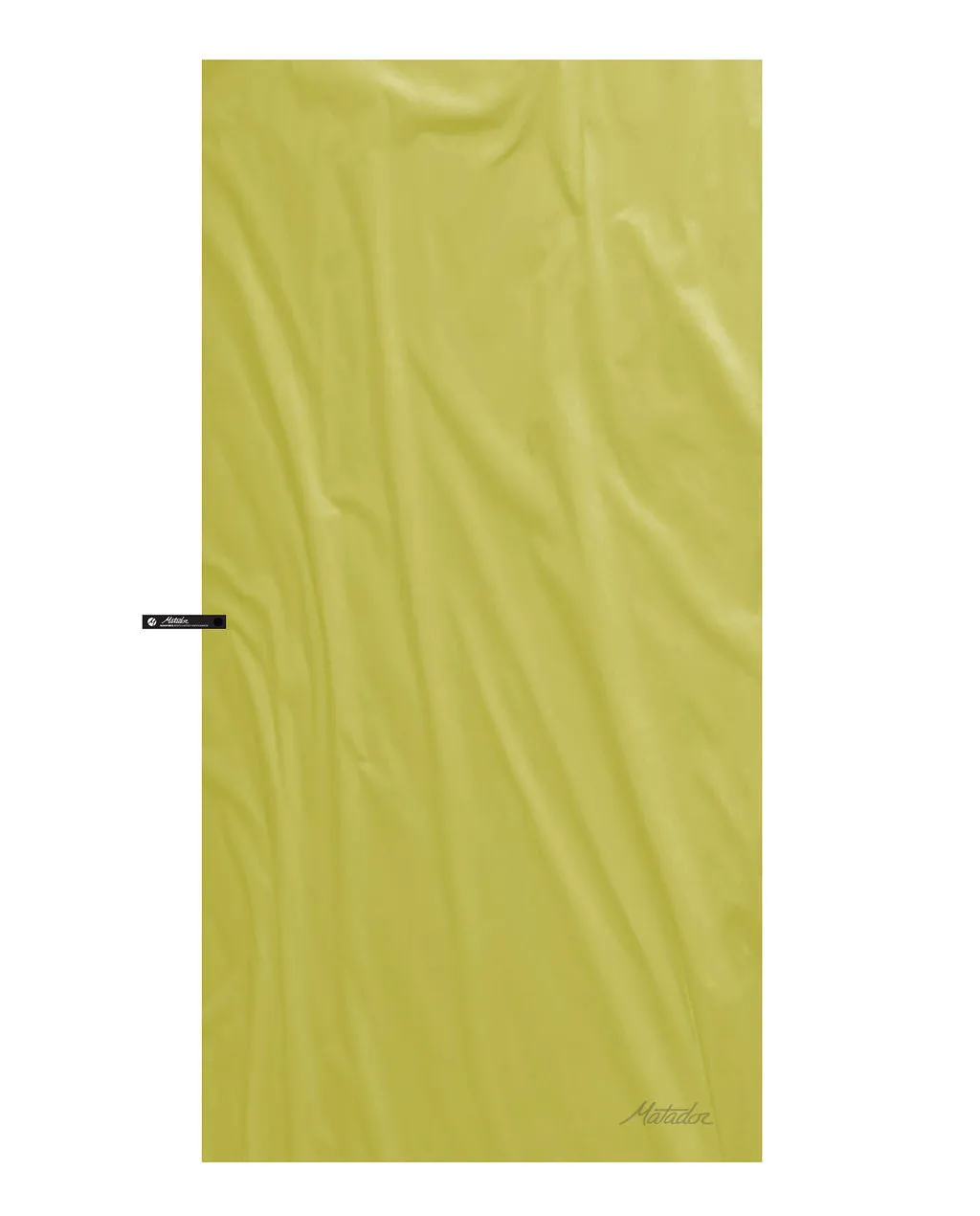 Matador Large Nano Beach Towel - Moss/Yellow