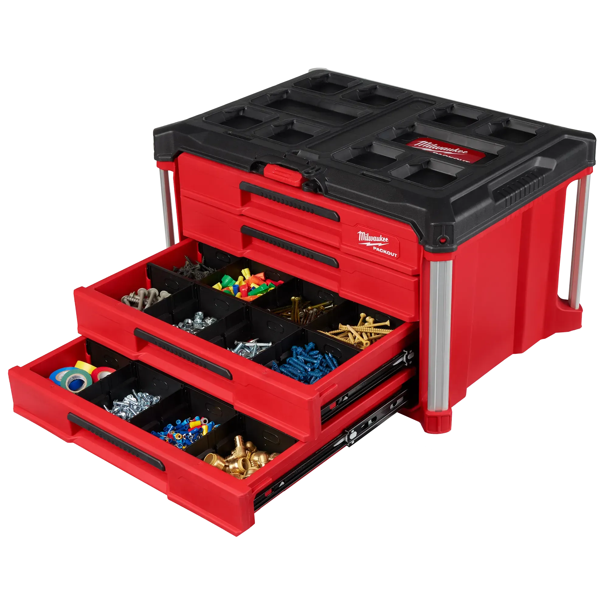 Milwaukee 48-22-8444 PACKOUT 4-Drawer Tool Box