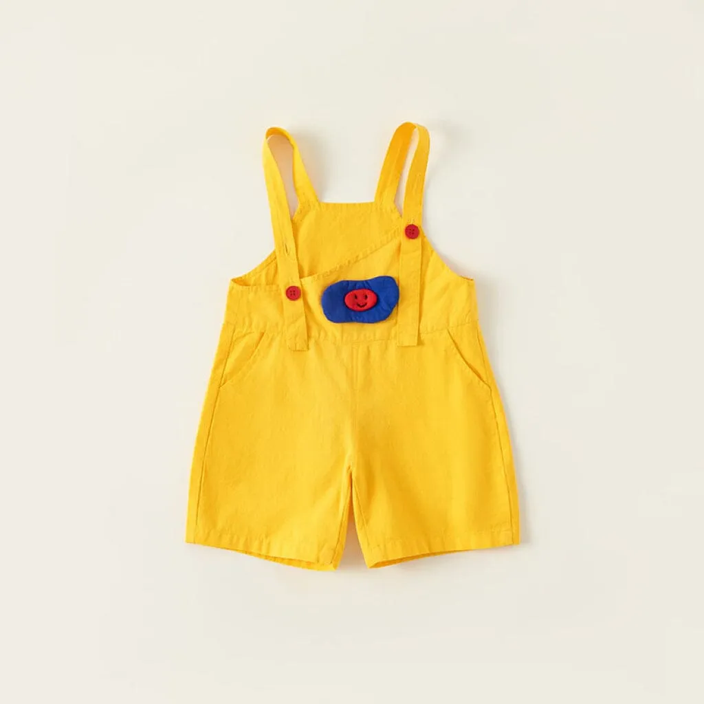 Poached Egg Irregular Summer Overalls Romper