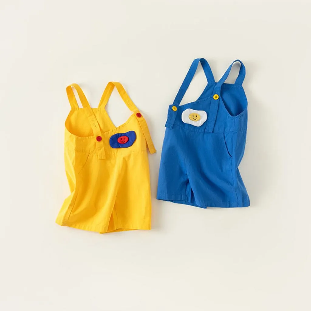 Poached Egg Irregular Summer Overalls Romper