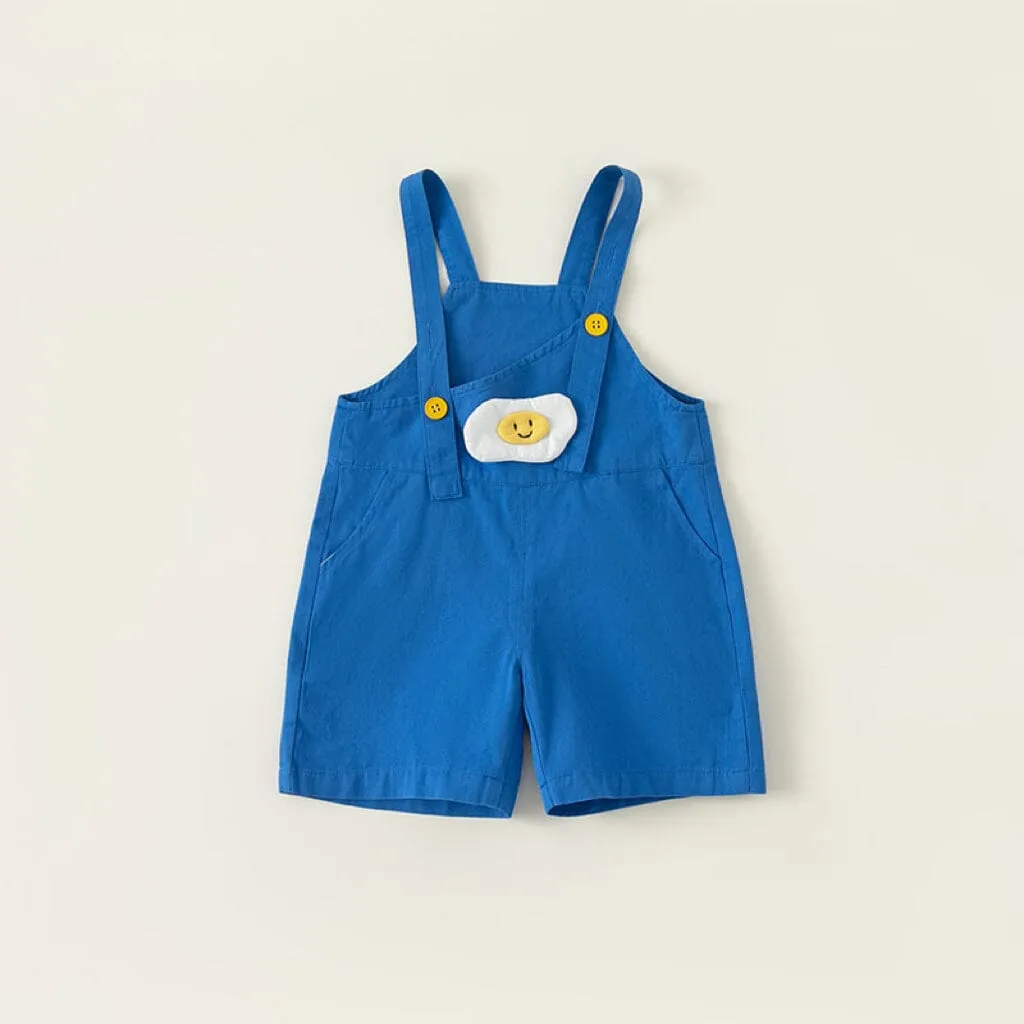 Poached Egg Irregular Summer Overalls Romper