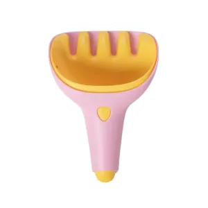 Raki 2 in 1 Beach Rake and Digger Toy - Banana Pink by Quut Toys