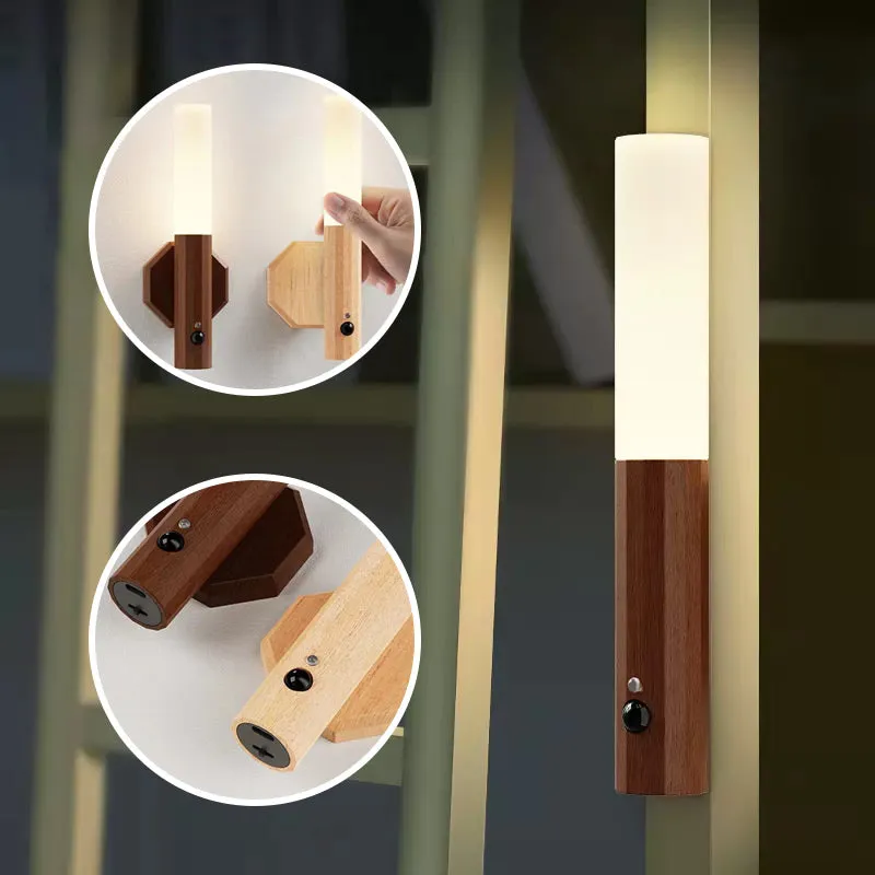 Slim LED nachtlampje met bewegingssensor