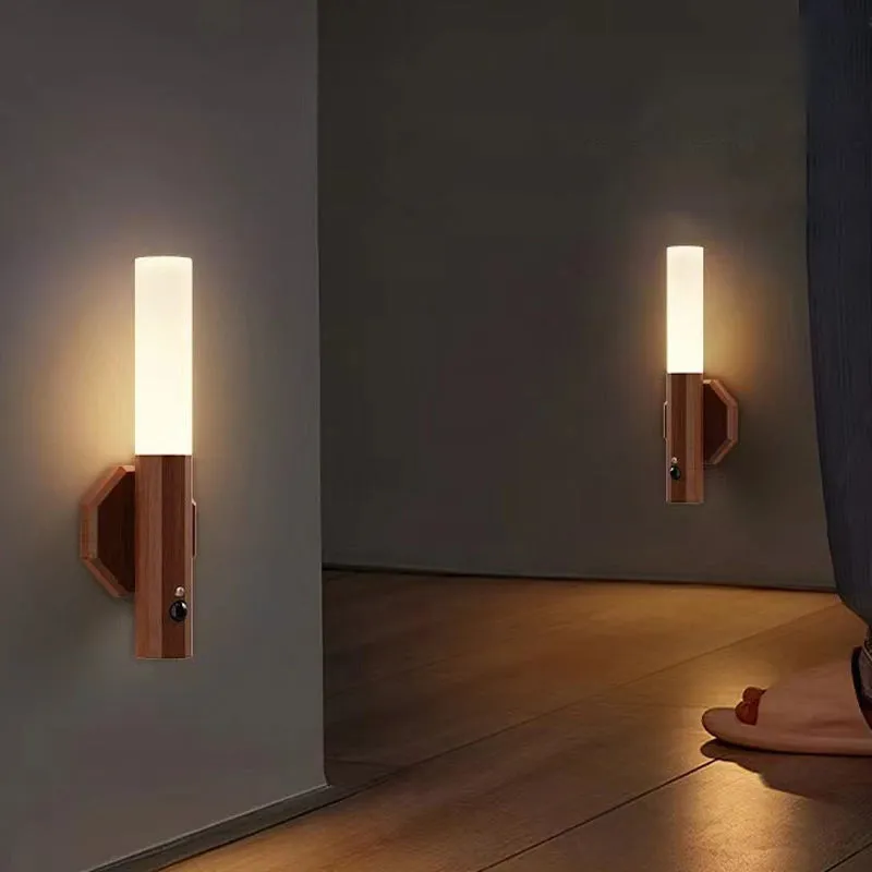 Slim LED nachtlampje met bewegingssensor