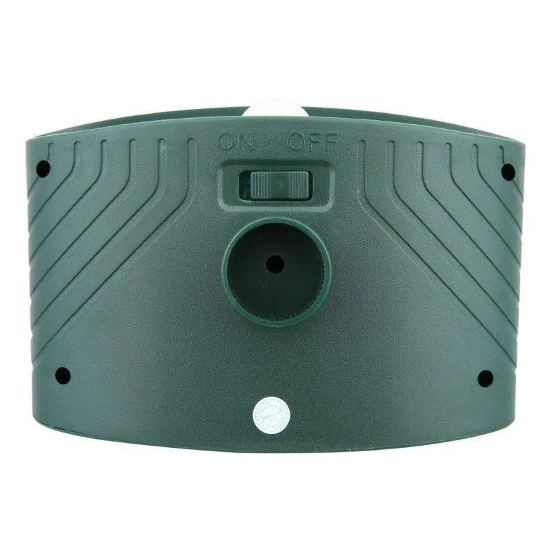 Solar Ultrasonic Pest Repeller - PACK OF 4 - Repels Squirrels, Raccoons, Rabbits, Cats, Dogs, Skunks, Foxes in 48 Hours
