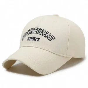 Sporty Vintage Cotton Baseball Cap