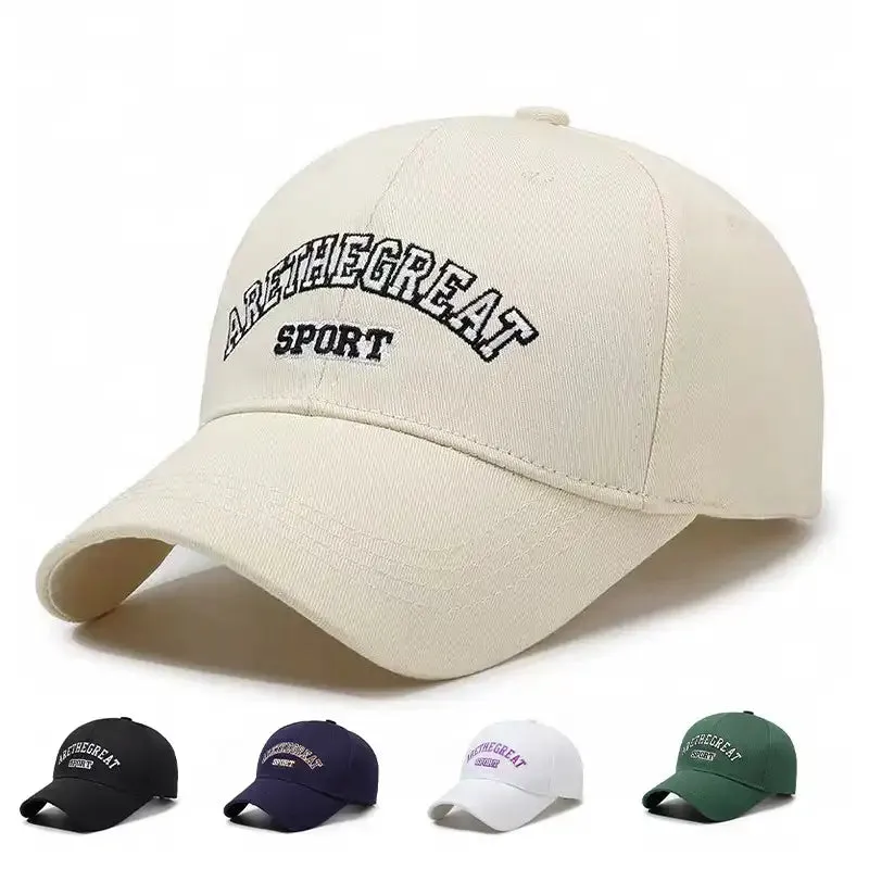 Sporty Vintage Cotton Baseball Cap