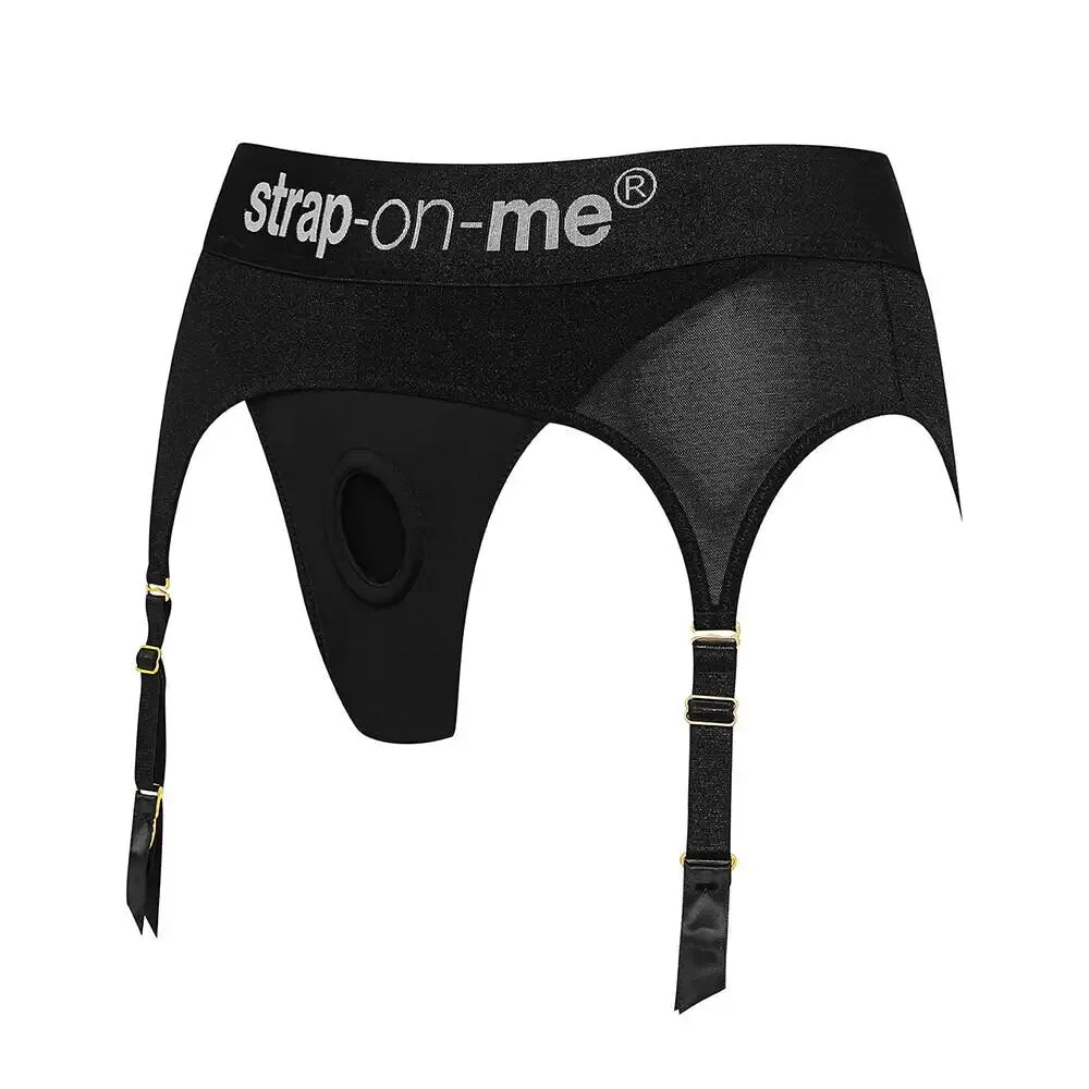 Strap on me Black Rebel Medium Harness Lingerie for Her