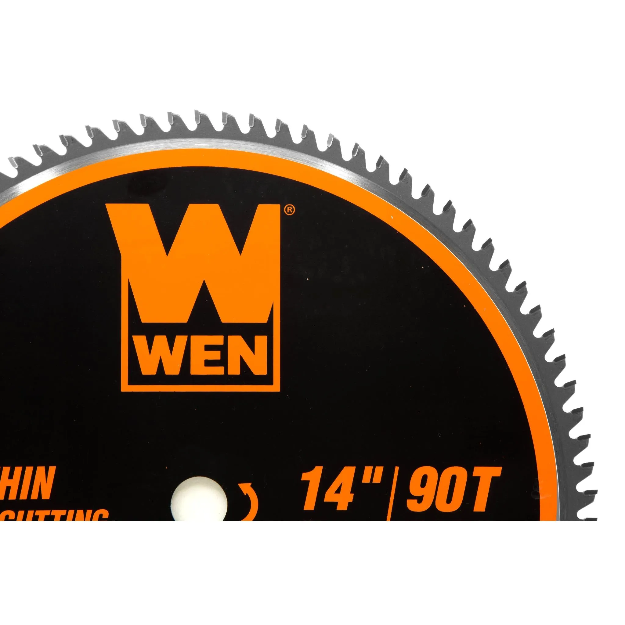 WEN BL1490 14-Inch 90-Tooth Carbide-Tipped Professional Metal Saw Blade for Thin Steel Cutting