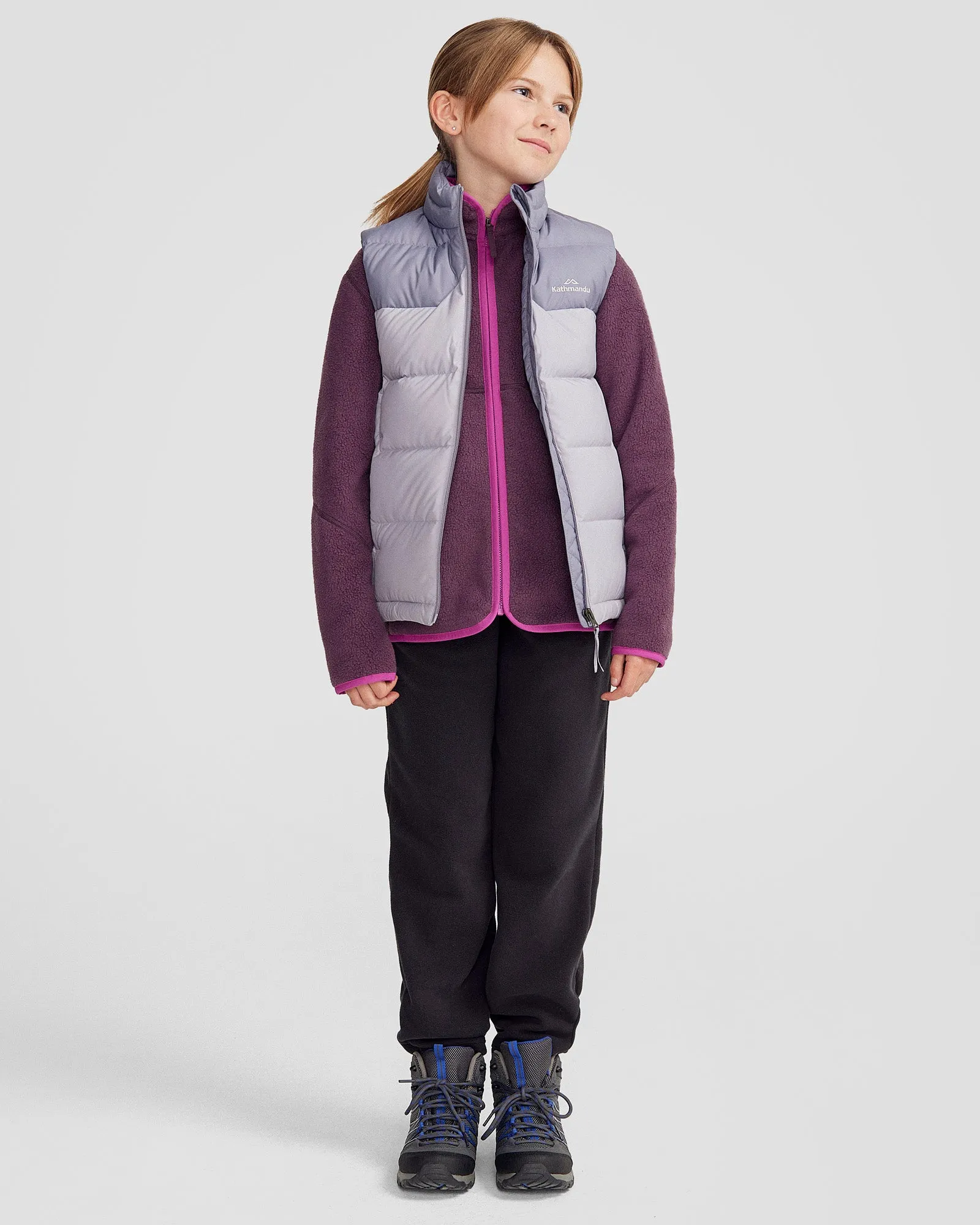 Youth's Epiq Down Vest - Dark Haze/Light Haze