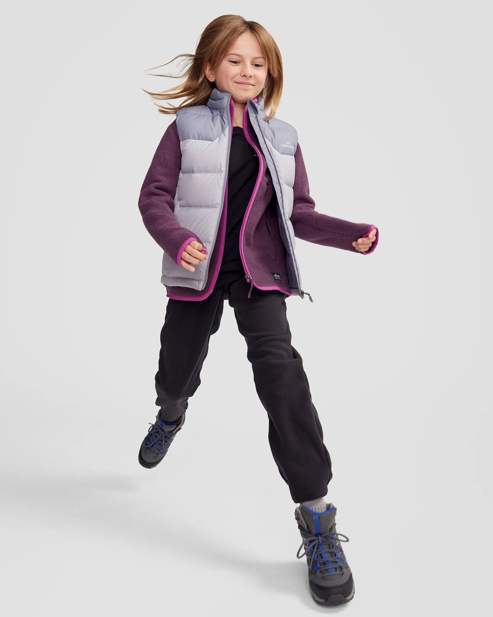 Youth's Epiq Down Vest - Dark Haze/Light Haze